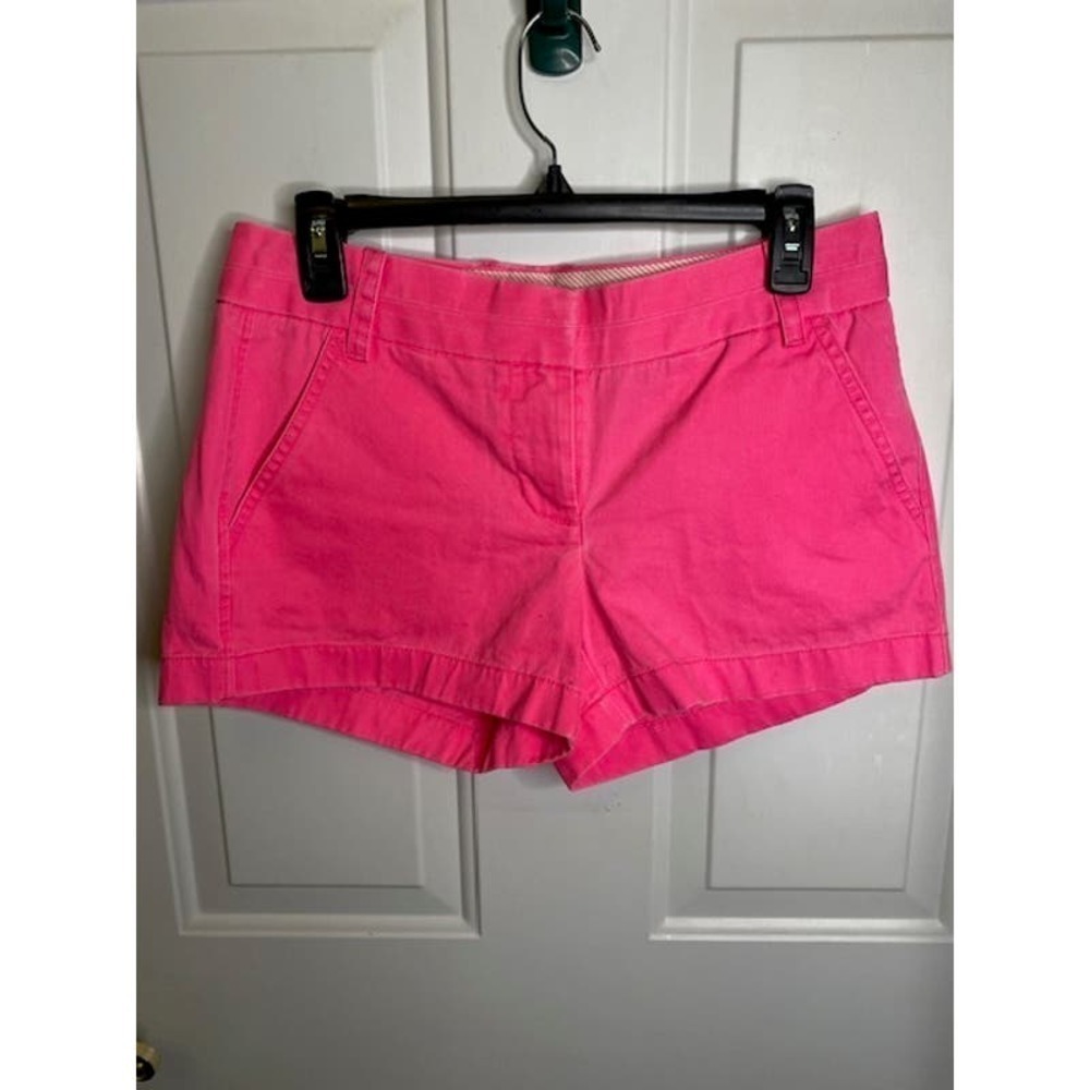 J. Crew Pink Chino Shorts Women's Size 2